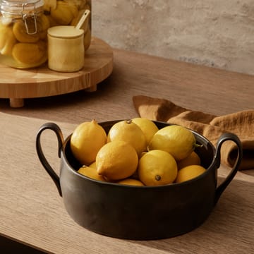Flow Centrepiece schaal - Black - Ferm Living