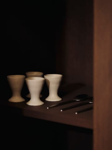 Flow eierdop 2-pack - Off-white speckle - Ferm Living