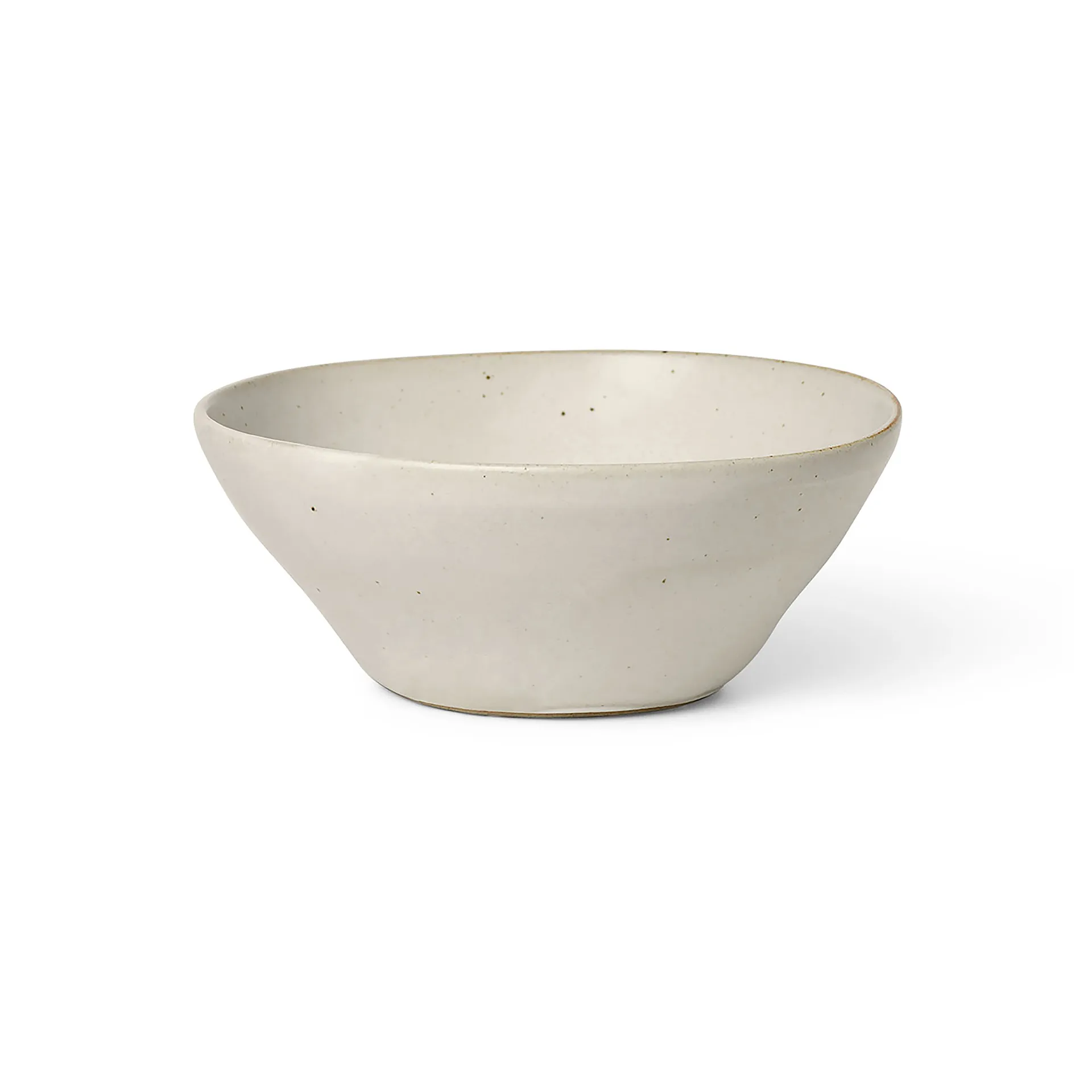 Flow kom 14,5 cm, Off-white speckle Ferm Living
