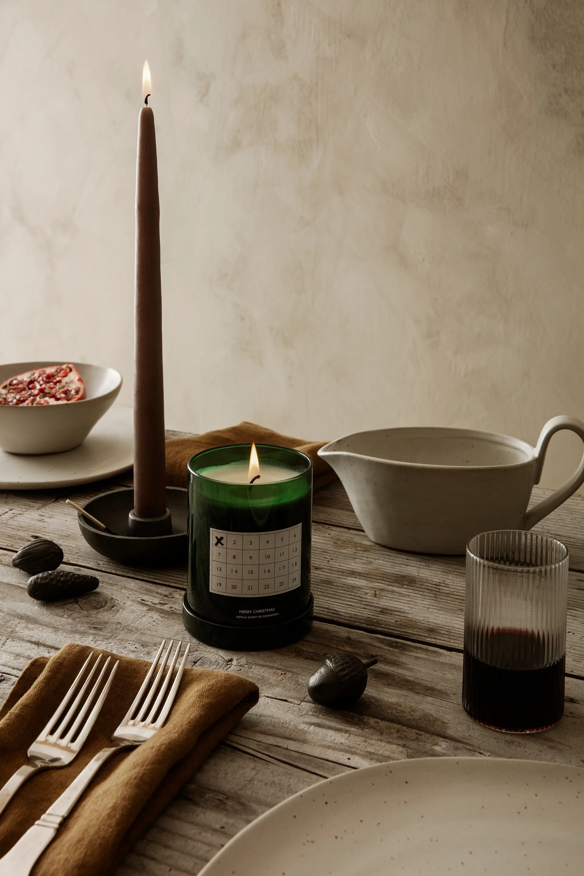 Flow kom 14,5 cm, Off-white speckle Ferm Living