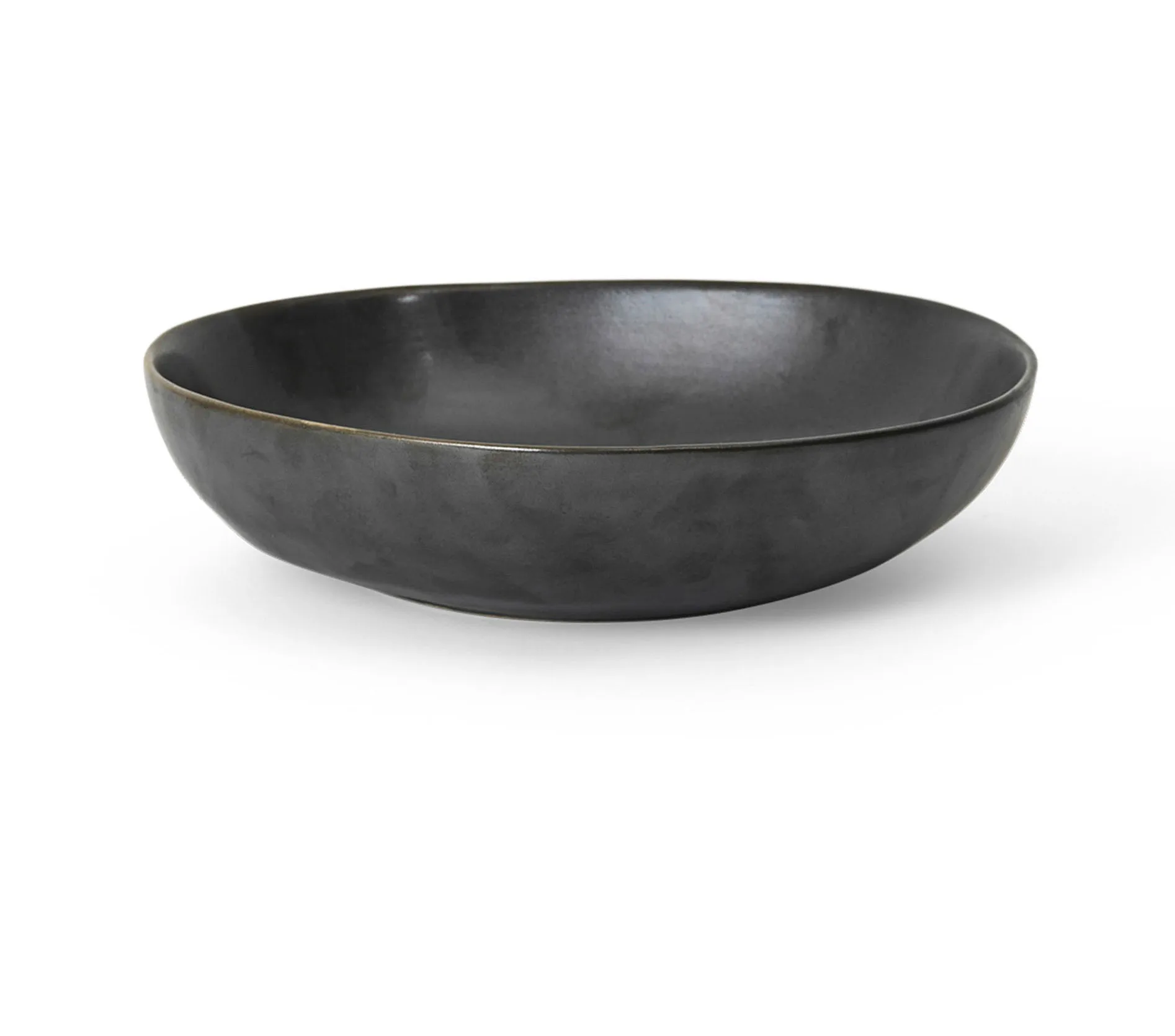 Flow schaal large Ø19,5 cm, Black Ferm Living
