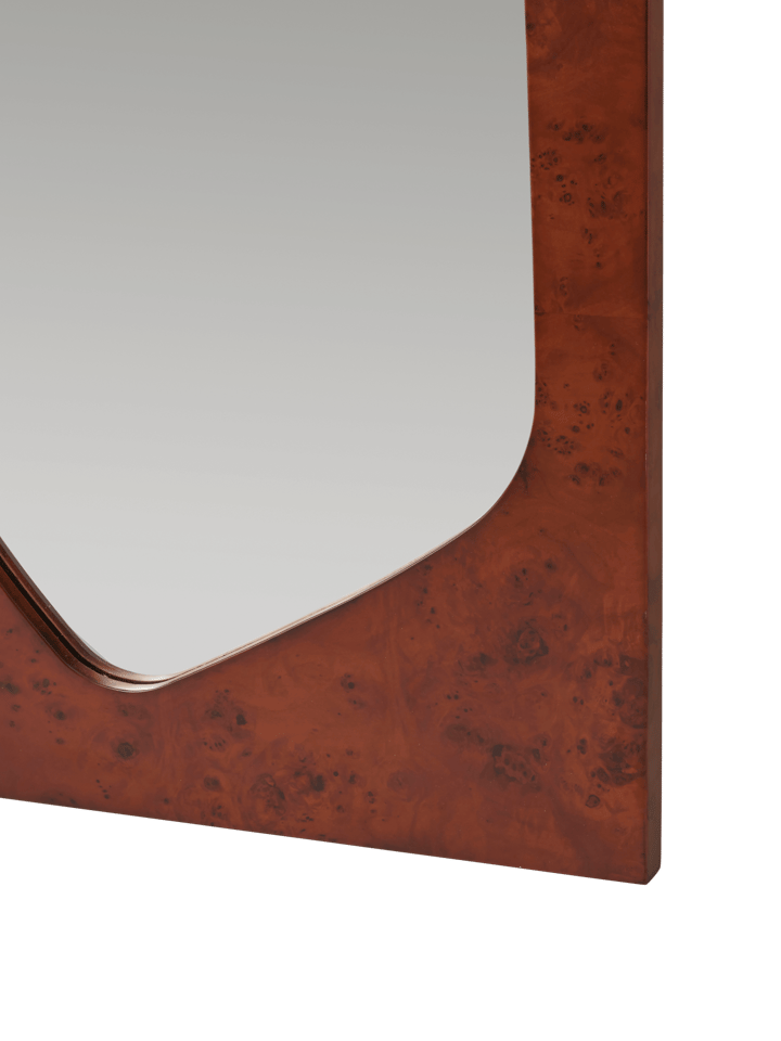 Folia spiegel, Dark stained burl, 135 cm Ferm Living