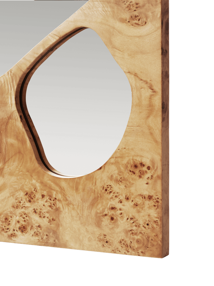 Folia spiegel, Natural burl, 82 cm Ferm Living