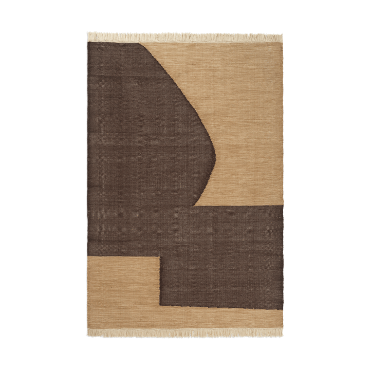 Forene vloerkleed - Tan-Chocolate, 140x200 cm - Ferm Living