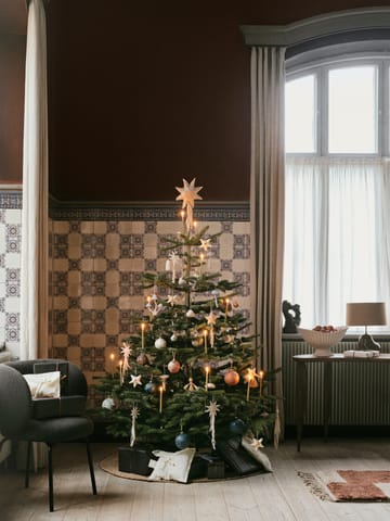 Forest kaarsenhouder voor kerstboom 4-pack - Brass - ferm LIVING