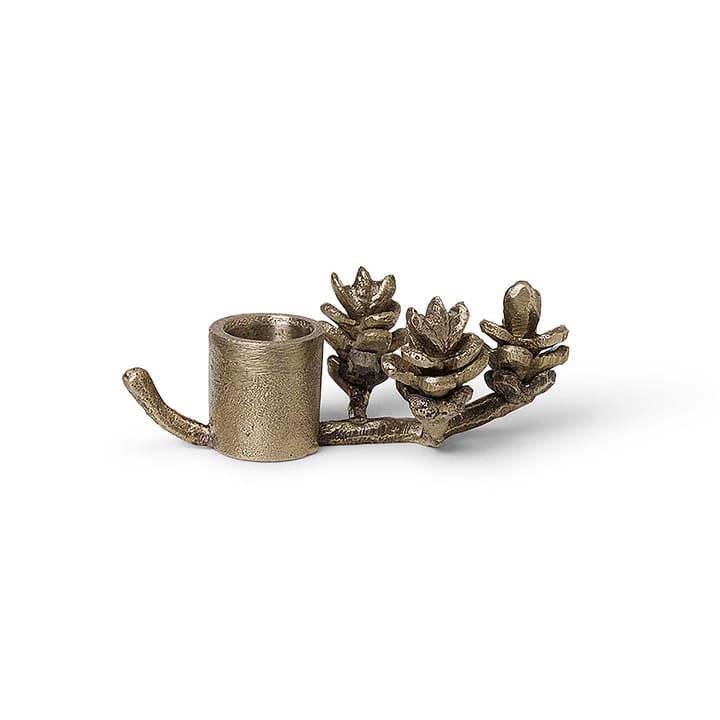 Forest kandelaar 6 cm - Messing - Ferm Living