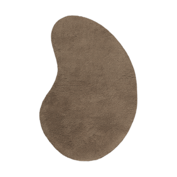 Forma wollen vloerkleed 103x155 cm - Asbruin - Ferm Living