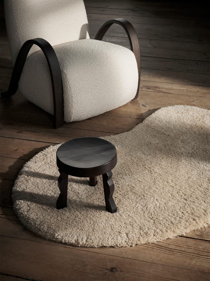 Forma wollen vloerkleed 103x155 cm, Crèmekleurig Ferm Living