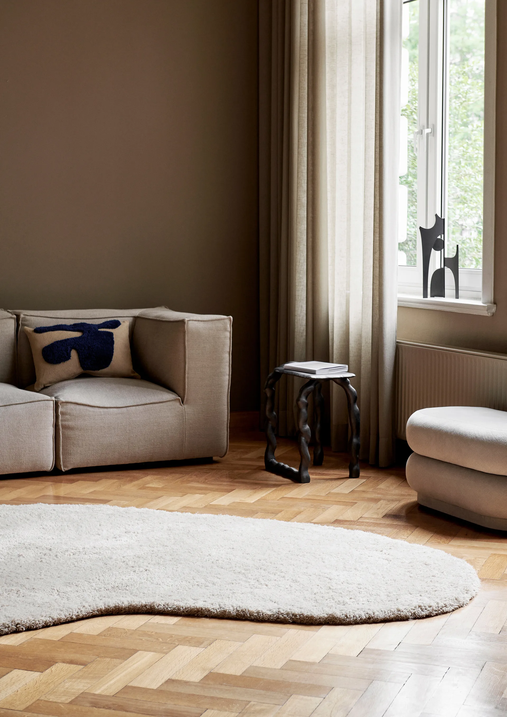 Forma wollen vloerkleed 175x250 cm, Off-white Ferm Living