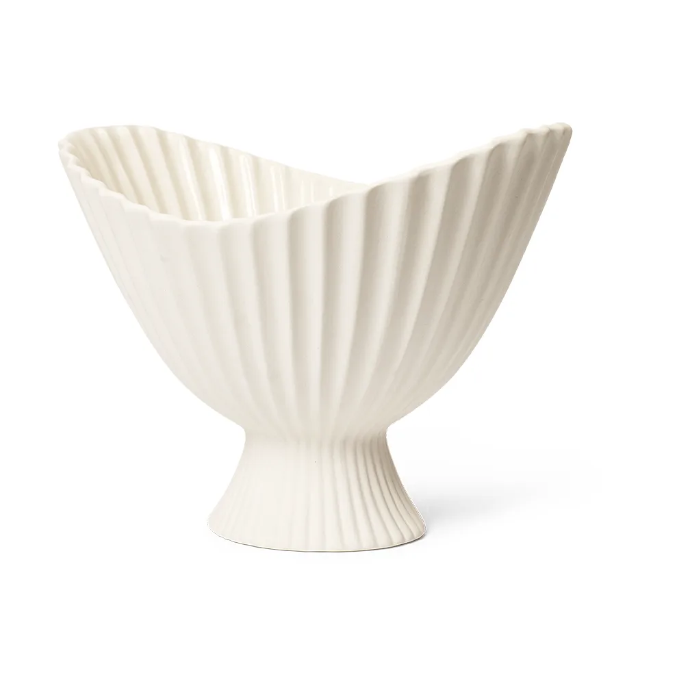 Fountain schaal 28 cm, Off-white Ferm Living