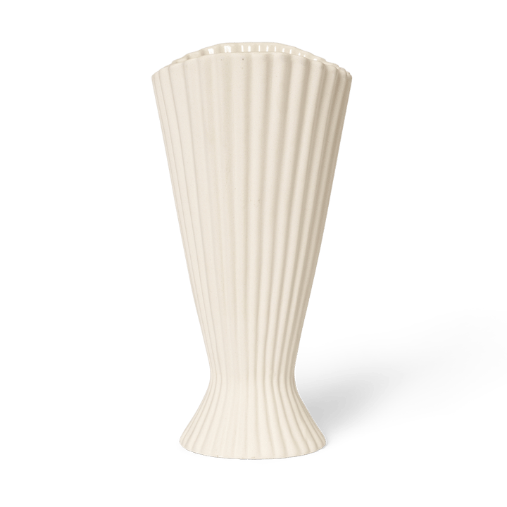 Fountain vaas 23 cm, Off white Ferm Living