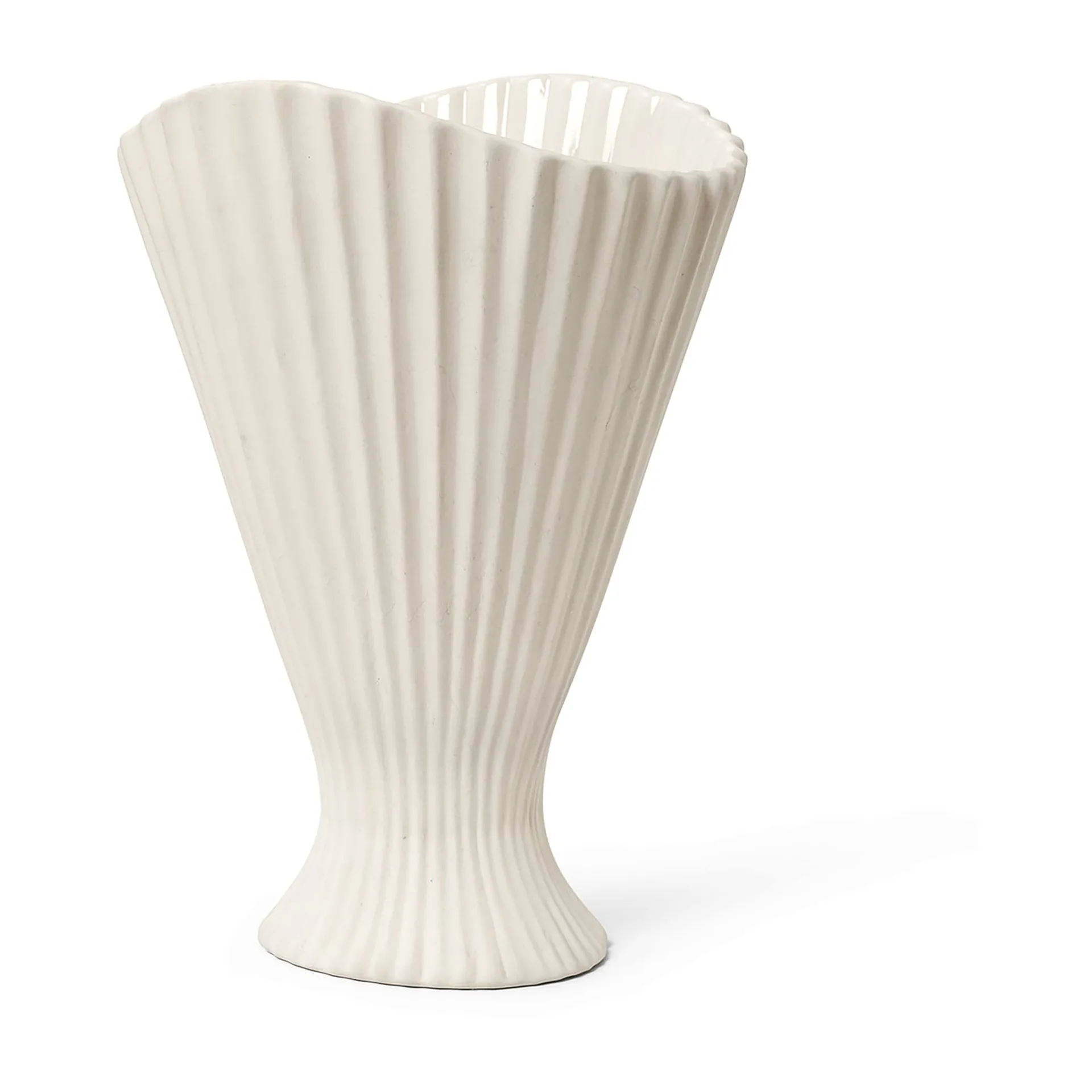 Fountain vaas 30,5 cm, off white Ferm Living