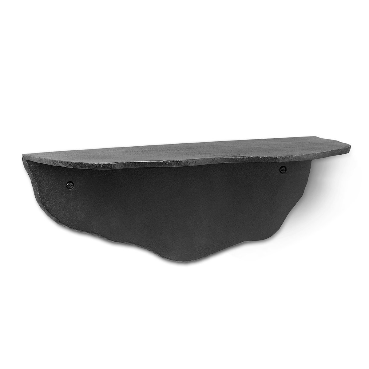 Ferm Living Fracture plank Zwartgeblakerde aluminum