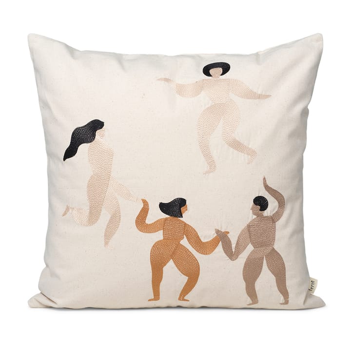 Free kussen 50x50 cm - Natural - Ferm Living