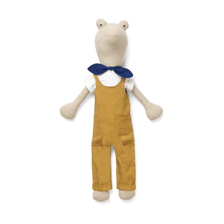 Frog Teddy knuffeldier - Natuurlijk - Ferm Living