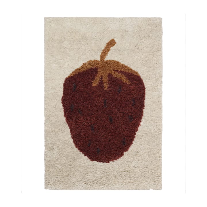 Fruiticana vloerkleed S 80x120 cm - Strawberry - Ferm Living
