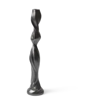 Gale kandelaar 38 cm - Blackened Aluminium - Ferm Living