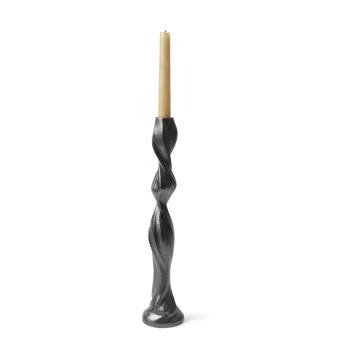 Gale kandelaar 38 cm - Blackened Aluminium - Ferm Living