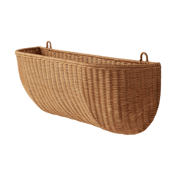Geflochtene wall pocket wandmand 25x75 cm, Natural Ferm Living