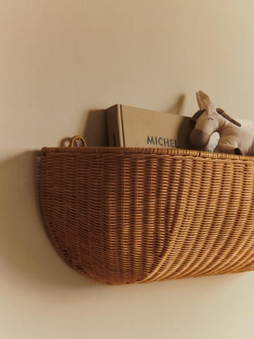 Geflochtene wall pocket wandmand 25x75 cm - Natural - Ferm Living