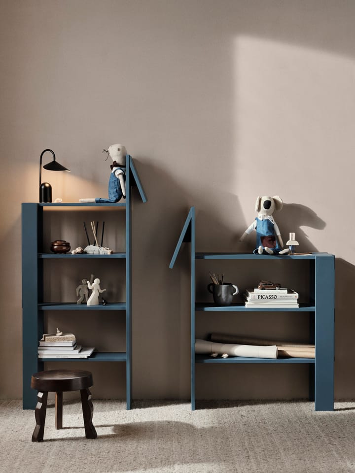Giraffe boekenplank 69x140 cm, Dark Blue Ferm Living