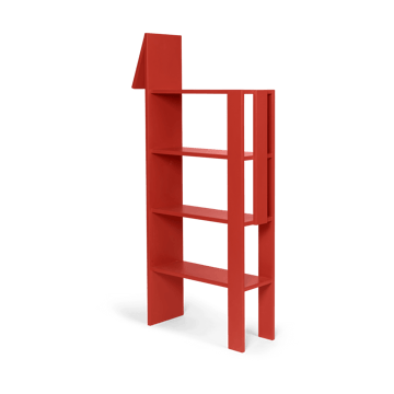 Giraffe boekenplank 69x140 cm - Poppy Red - Ferm Living