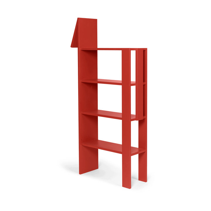 Giraffe boekenplank 69x140 cm, Poppy Red Ferm Living