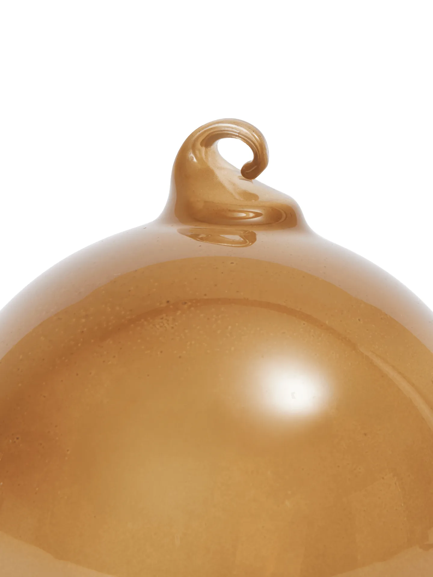 Glass bauble kerstballen M Ø8 cm 3-delig, Roseate Opaque Ferm Living