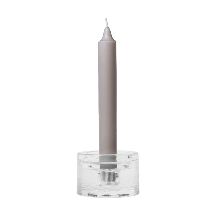 Gradia kandelaar rond Ø8 cm, Clear Ferm Living