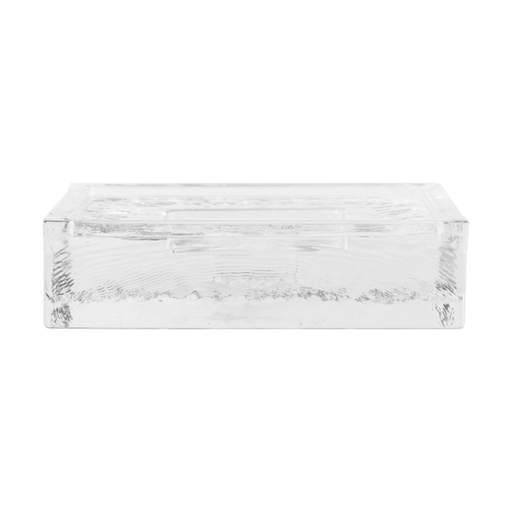 Gradia kandelaar square 16x16 cm - Clear - Ferm Living