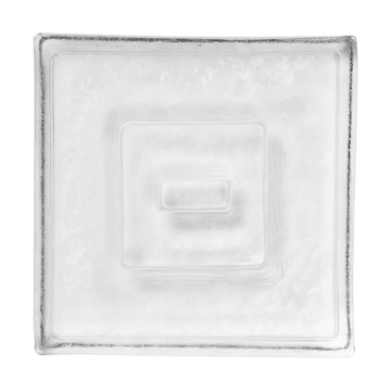 Gradia kandelaar square 16x16 cm - Clear - Ferm Living