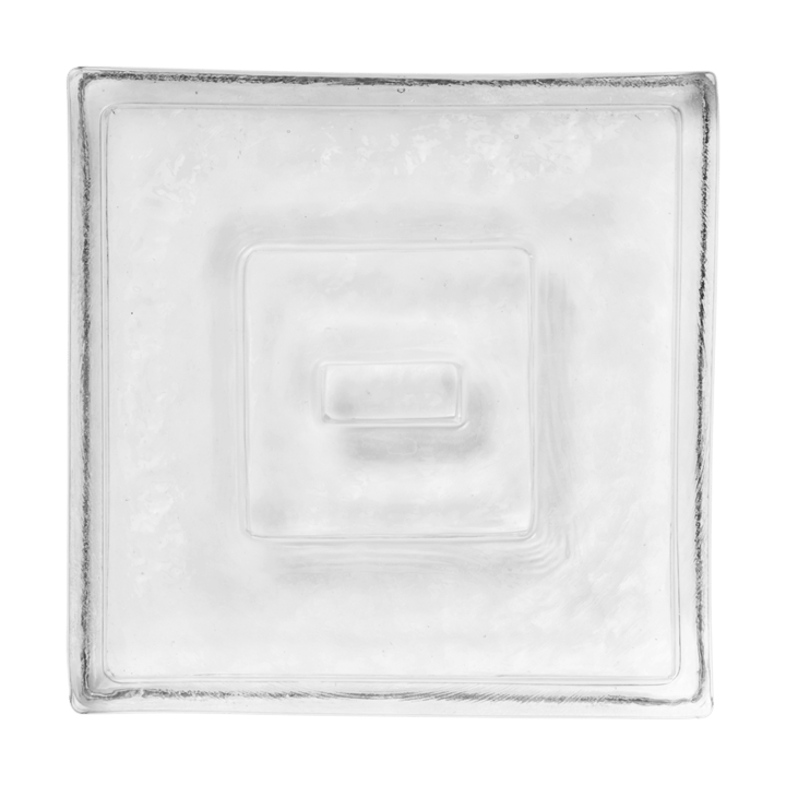 Gradia kandelaar square 16x16 cm, Clear Ferm Living