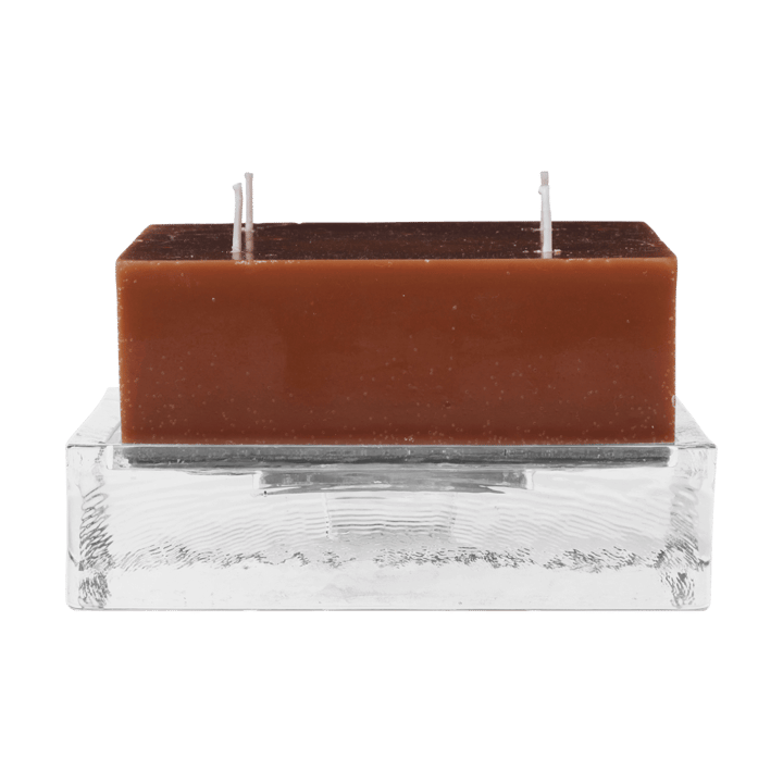 Gradia kandelaar square 16x16 cm, Clear Ferm Living