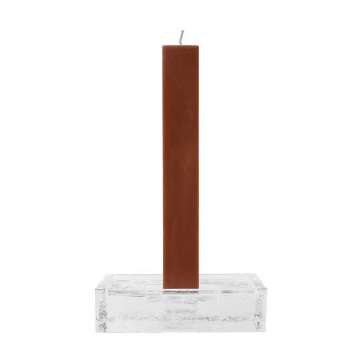Gradia kandelaar square 16x16 cm, Clear Ferm Living