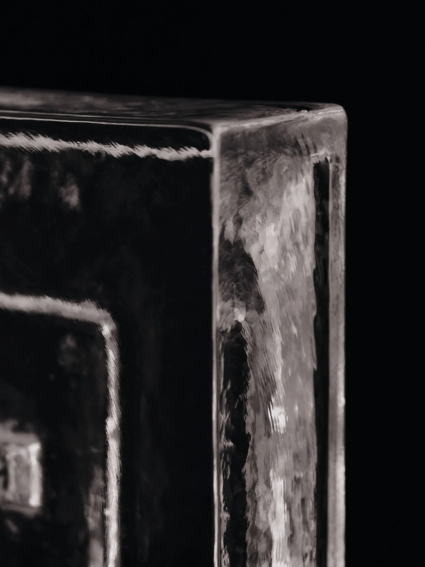 Gradia kandelaar square 16x16 cm, Clear Ferm Living