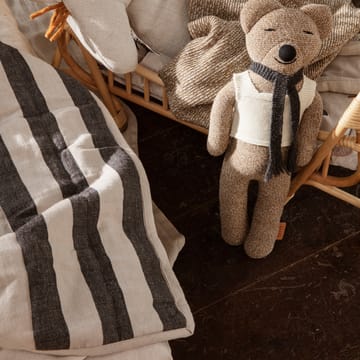 Grand deken 120x170 cm - Sand-black - Ferm Living