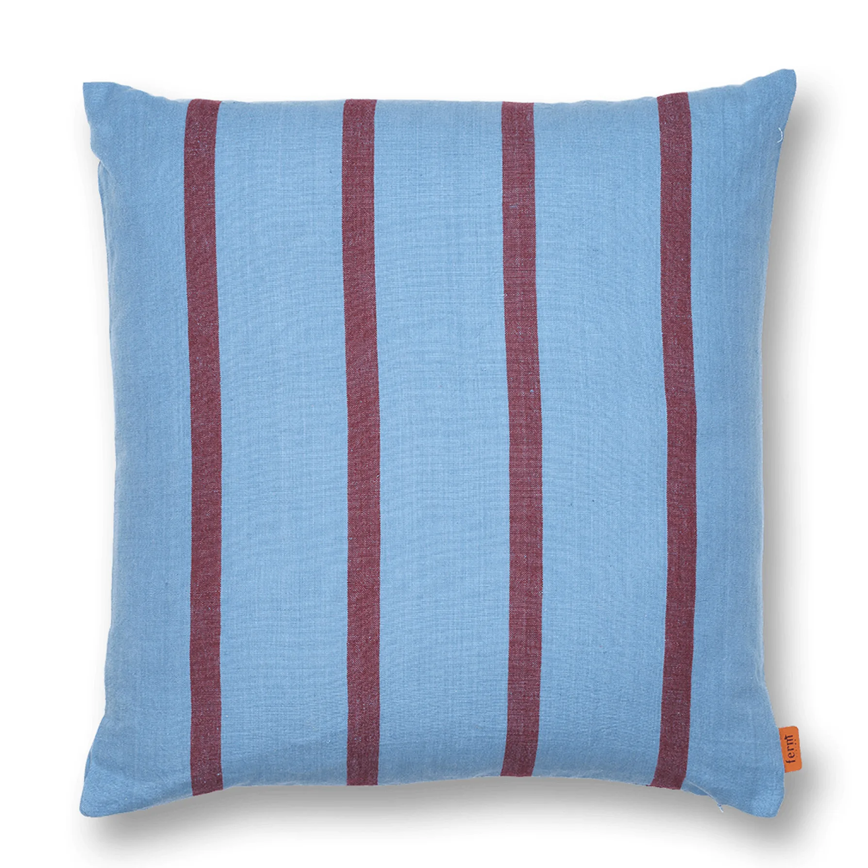 Grand kussen 50x50 cm, Faded blue-burgundy Ferm Living