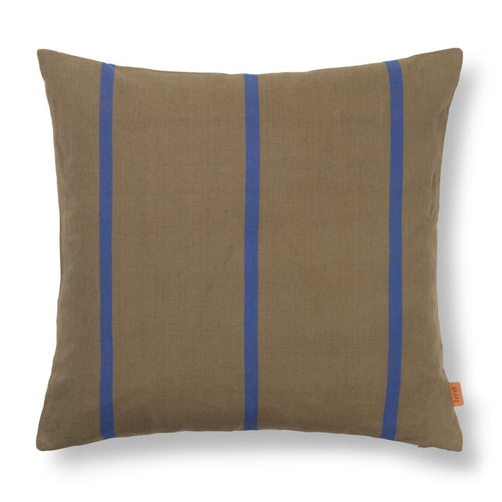 Grand kussen 50x50 cm - Olive-bright blue - Ferm LIVING