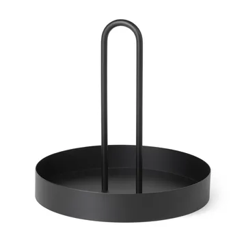 Grib Tray dienblad - Black - Ferm Living