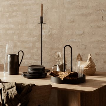 Grib Tray dienblad - Black - Ferm Living