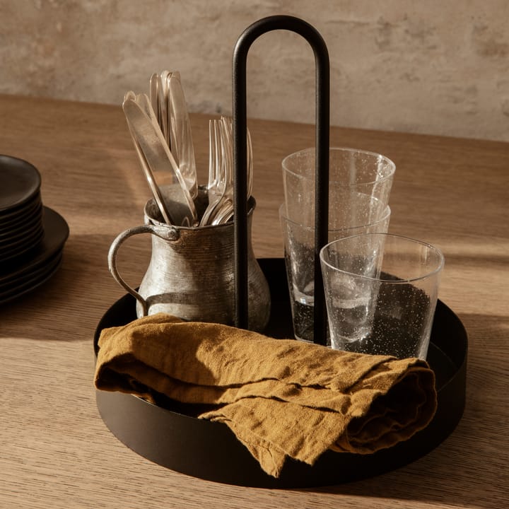 Grib Tray dienblad, Black Ferm Living