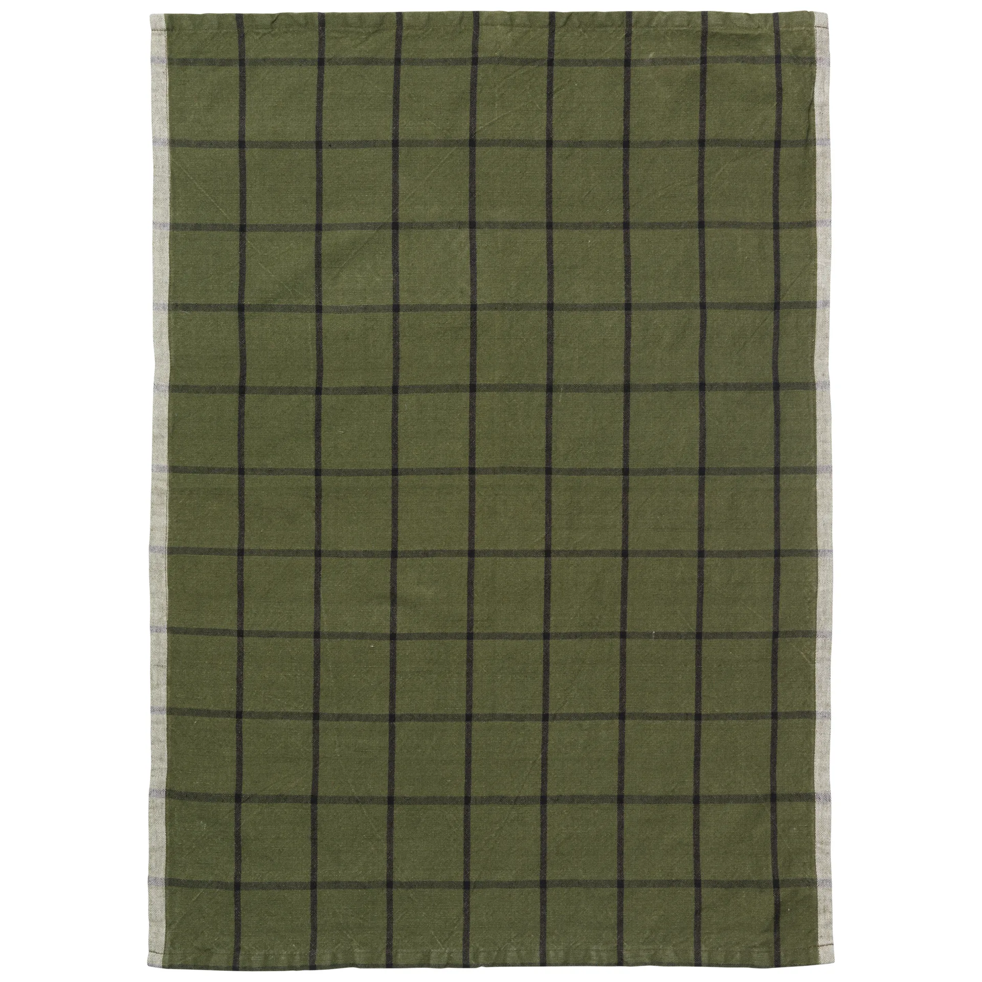 Hale keukendoek 50x70 cm, Green-black Ferm Living