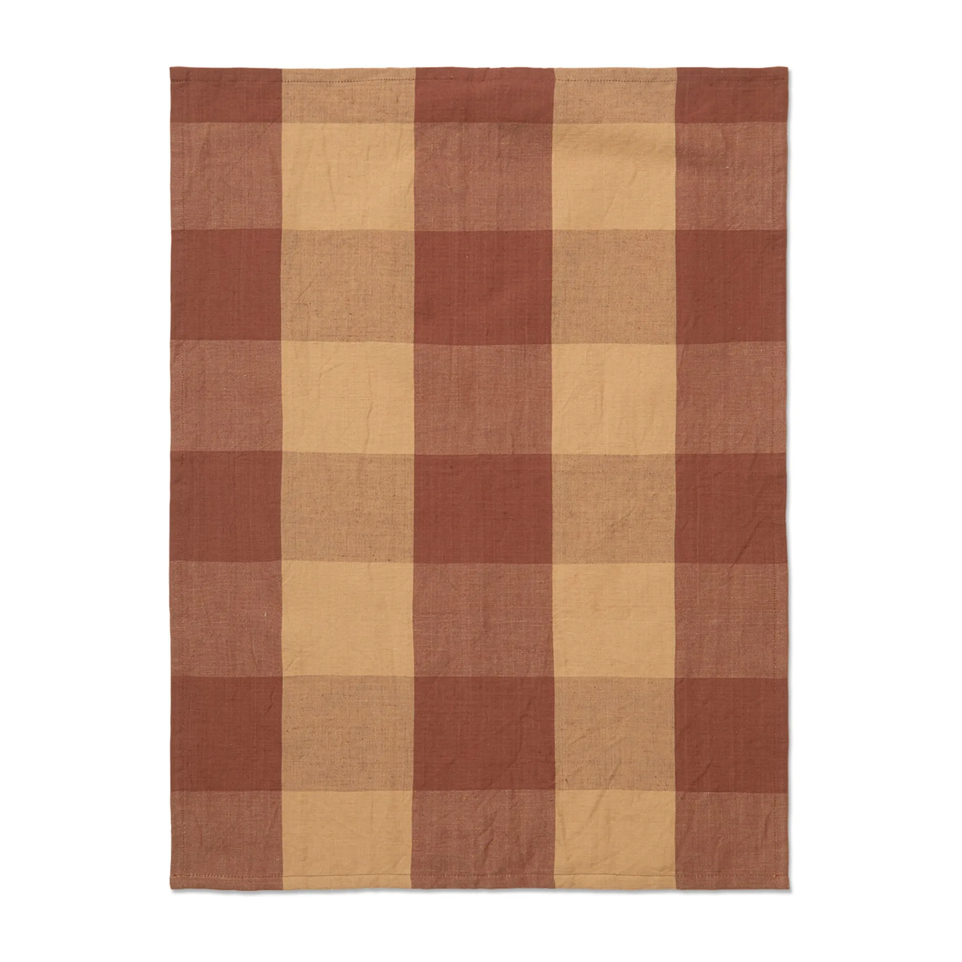 Hale keukendoek 50x70 cm, Peach-spice red Ferm Living