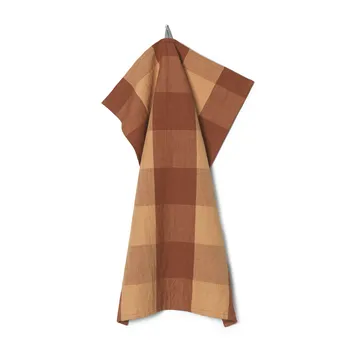 Hale keukendoek 50x70 cm - Peach-spice red - Ferm Living