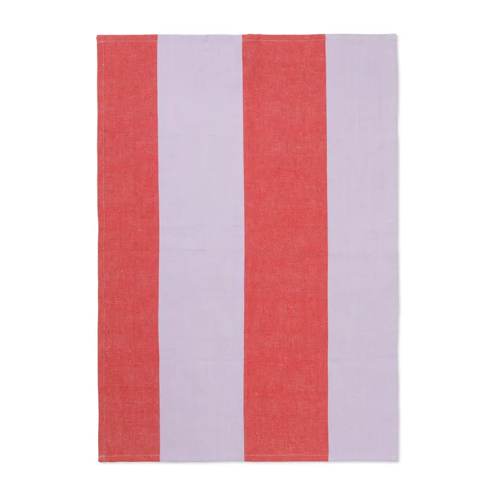Hale keukendoek 50x70 cm - Red-lilac - Ferm Living