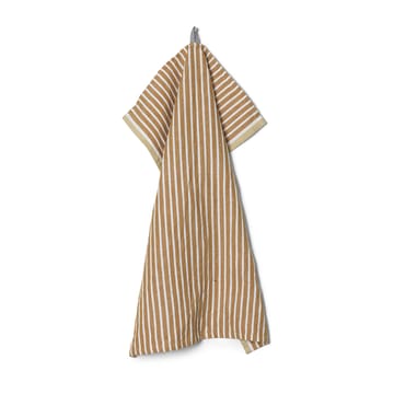 Hale keukenhanddoek 50x70 cm - Golden brown-silver fern - Ferm Living