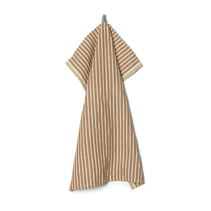 Hale keukenhanddoek 50x70 cm, Golden brown-silver fern Ferm Living