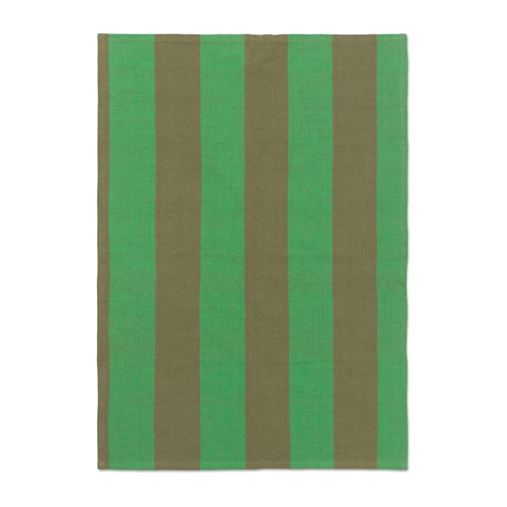 Hale keukenhanddoek 50x70 cm - Olive-green - Ferm LIVING