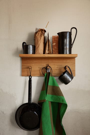 Hale keukenhanddoek 50x70 cm - Olive-green - Ferm Living