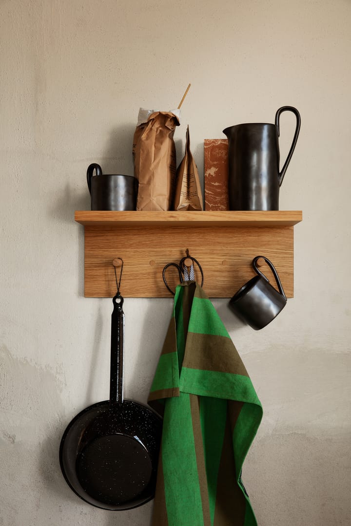 Hale keukenhanddoek 50x70 cm, Olive-green Ferm Living